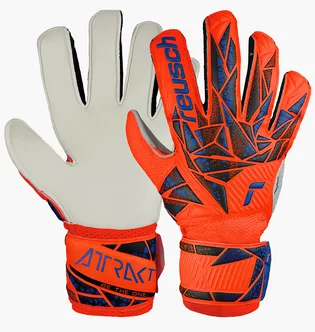 Перчатки вратарские детские Reusch Attrakt Solid Orange 5472515-2210