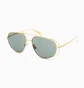 Сонцезахисні окуляри жіночі BOTTEGA VENETA Green/Gold BV1344S-001-61