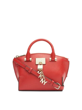 Сумка женская Dkny Elissa Small Leather Crossbody Satchel Red R92DHC28