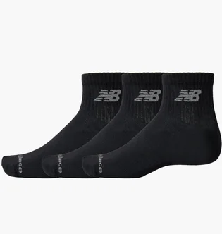 Шкарпетки New Balance Prfm Basic Ankle (3 пари) Black LAS51413BK