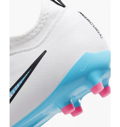 Бутсы детские Nike Zoom Mercurial Vapor 15 Academy White/Light Blue Dj5617-146