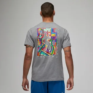 Футболка чоловіча Air Jordan M J Brand Gfx Ss Crew 4 Grey Dm3078-091