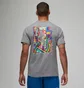Футболка мужская Air Jordan M J Brand Gfx Ss Crew 4 Grey Dm3078-091