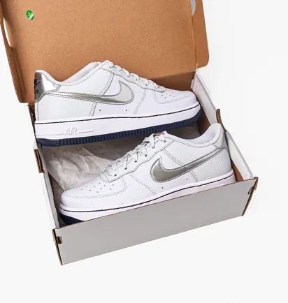 Кроссовки детские Nike Air Force 1 Gs Pure Platinum Grey Ct3839-004