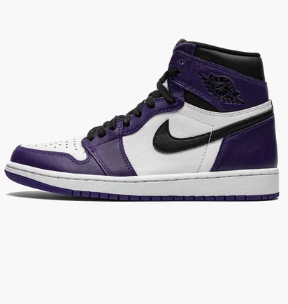 Кросівки чоловічі Air Jordan 1 Retro Purple Black/Violet 555088-500