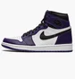 Кросівки чоловічі Air Jordan 1 Retro Purple Black/Violet 555088-500