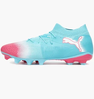Бутси чоловічі Puma 8 Match Re-Charge Light Blue/Red 108759-01