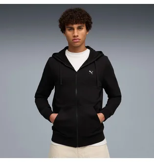 Толстовка мужская Puma Ess Elevated Fz Hoodie Fl Black 688255-01