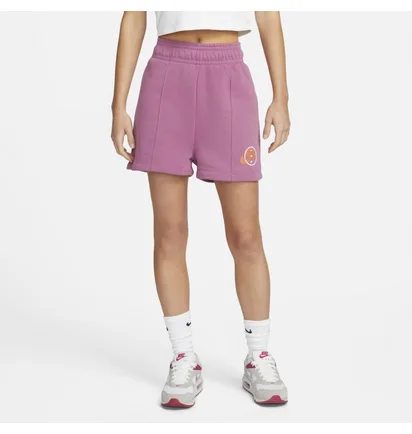 Шорти жіночі Nike Sportswear Fleece Shorts Violet Dx5677-507
