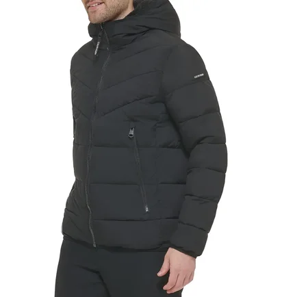 Пуховик чоловічий Calvin Klein Winter Coat Black CM155201