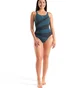 Купальник жіночий Arena Isabella Swimsuit Wing Back C Turquoise/Black 010814-651