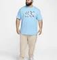 Футболка унисекс Nike Sb Tee Oc Repeat Brd Light Blue FV3494-407