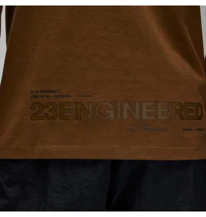 Футболка чоловіча Air Jordan 23Engineered Crew Shirt Brown DQ7358-385