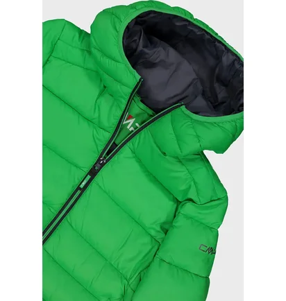 Куртка детская CMP Jacket Fix Hood Feel Warm Green 34Z3294-E265