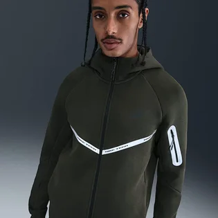 Толстовка мужская Nike Tech Flc Wr Fz Reflec Olive IM6537-355