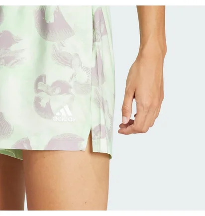 Шорты женские Adidas Floral Graphic Green IS4250