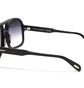 Солнцезащитные очки мужские Tom Ford Falconer Smoke Gradient Navigator Black FT0884-01B-60