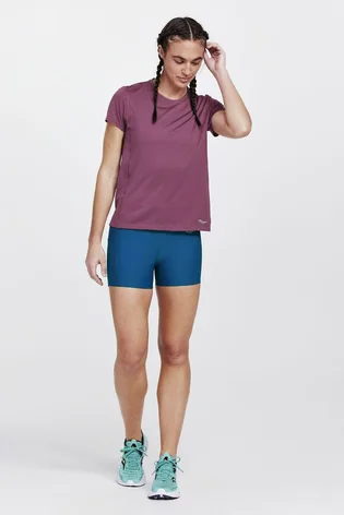 Шорти жіночі Saucony Fortify 3 Hot Short Blue 800373-NS
