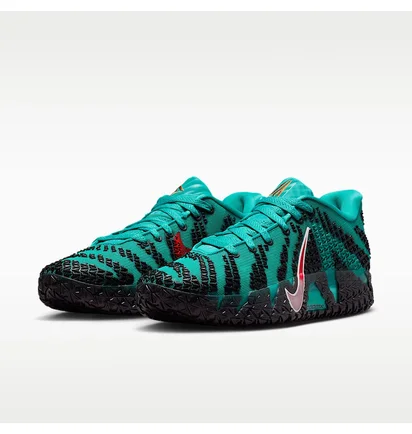 Кроссовки унисекс Nike Ja 3 Scratch 3.0 Basketball Shoes Black/Green HF2793-300