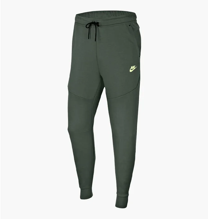 Штани чоловічі Nike M Nsw Tch Flc Jggr Olive CU4495-337