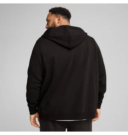 Толстовка мужская Puma Ess Full-Zip Hoodie Black 682586-01