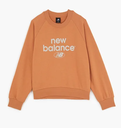 Світшот жіночий New Balance Sweat Crew Graphic Essential Orange WT31508SEI