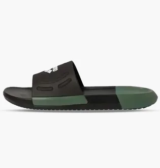 Тапочки унисекс Arena Urban Active Black/Green 009277-100