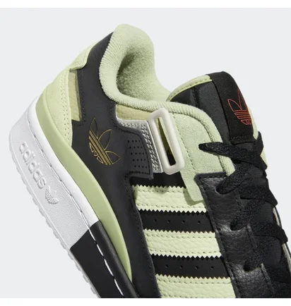 Кросівки чоловічі Adidas Forum Exhibit Low Black/Green Gz0936