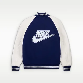 Куртка мужская Nike X Nigo MenS Varsity Jacket Blue/White FV5670-492