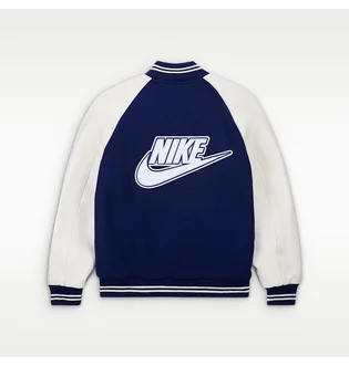 Куртка мужская Nike X Nigo MenS Varsity Jacket Blue/White FV5670-492