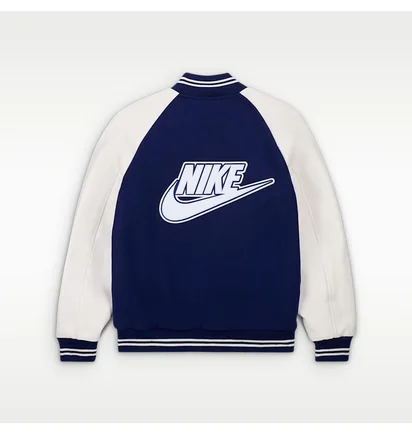 Куртка мужская Nike X Nigo MenS Varsity Jacket Blue/White FV5670-492