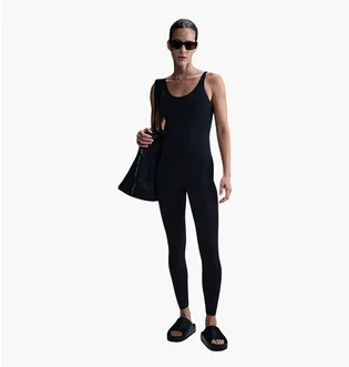 Боди женское Nike Zenvy Dri-Fit 7/8 Bodysuit Black HJ1084-010