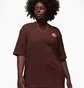 Футболка женская Air Jordan X Teyana Taylor Vintage T-Shirt Brown FB2640-227