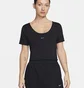 Футболка женская Nike One Classic Crop Top Dri-Fit Black FN2851-010
