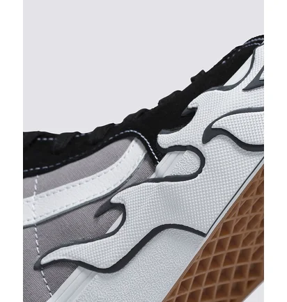 Кеди унісекс Vans Sk8-Hi Flame Shoe Grey/Black VN0005UJBGF