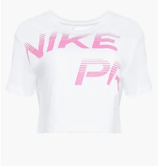Топ женский Nike Wpro Grx Ss White FQ4985-100