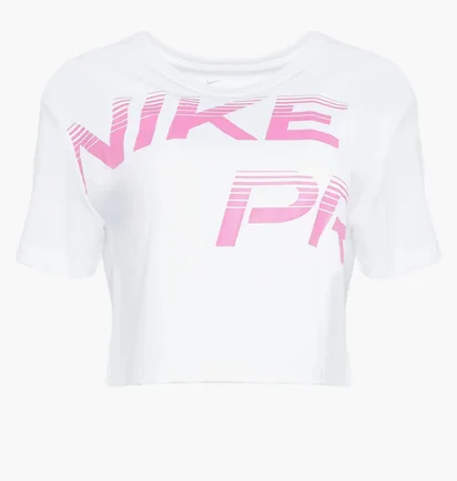 Топ женский Nike Wpro Grx Ss White FQ4985-100