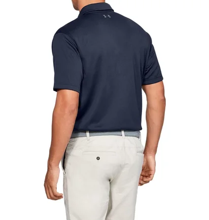 Поло мужское Under Armour Tech Polo Blue 1290140-410