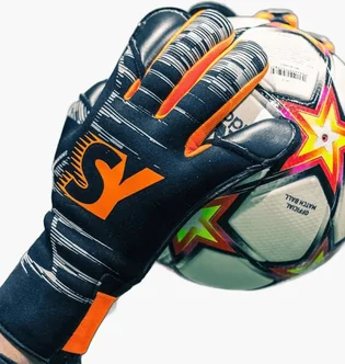 Перчатки вратарские детские Synergy Famous Blackout Black SY2504