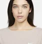 Лонгслив женский Nike W Nsw Rib Jrsy Ls Top Beige DV7866-272