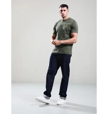 Футболка мужская Lyle & Scott Plain Olive TS400VOG-KHAKI