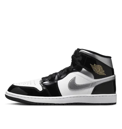 Кроссовки мужские Air jordan 1 Mid S E MenS Shoes Black/White HV0789-010