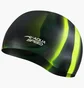 Шапочка для плавания Aqua speed Bunt 8842 Black/Green 113-34