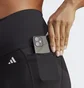 Леггинсы женские Adidas Optime Stash Pocket High-Waisted 3/4 Leggings Black Hs9932