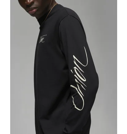 Лонгслив мужской Air Jordan Long Sleeve T-Shirt X Union La Black DV7341-010