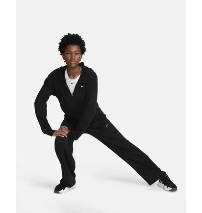 Толстовка жіноча Nike Dri-Fit One Full-Zip French Terry Hoodie Black FB5198-010