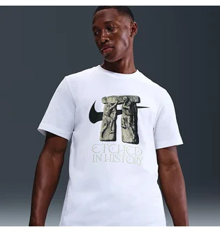 Футболка чоловіча Nike Etched Tee White HV1699-100