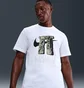 Футболка мужская Nike Etched Tee White HV1699-100