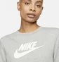 Світшот жіночий Nike Sportswear Club Fleece Grey DQ5832-063