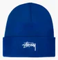 Шапка унисекс Stussy Stock Cuff Blue 1321020-0866